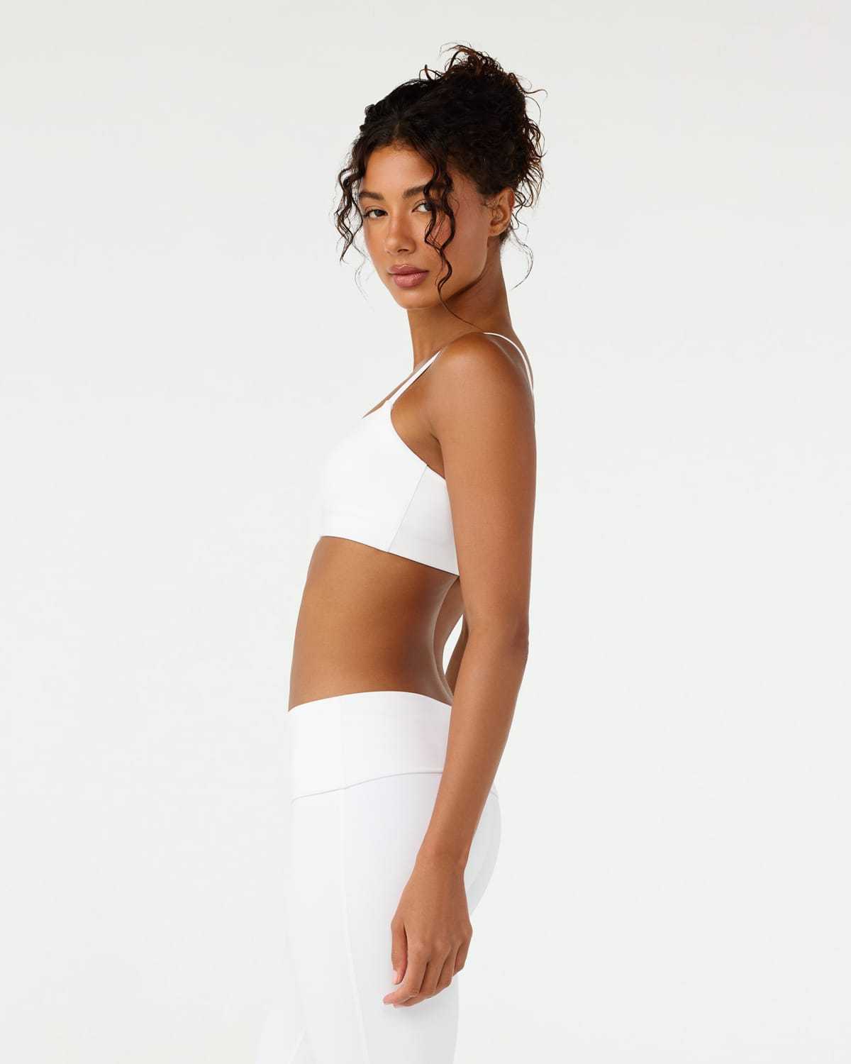 Form Essentials Crop | White