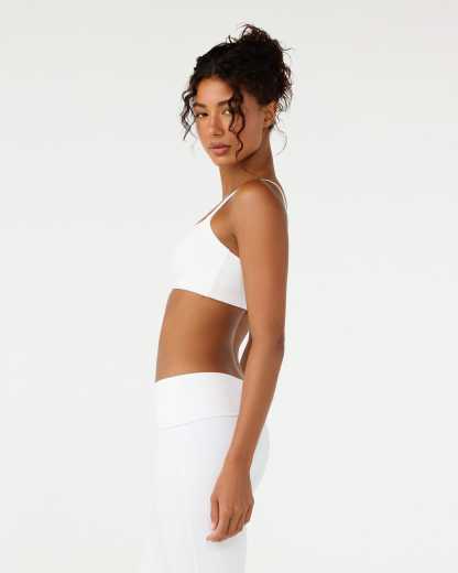 Form Essentials Crop | White