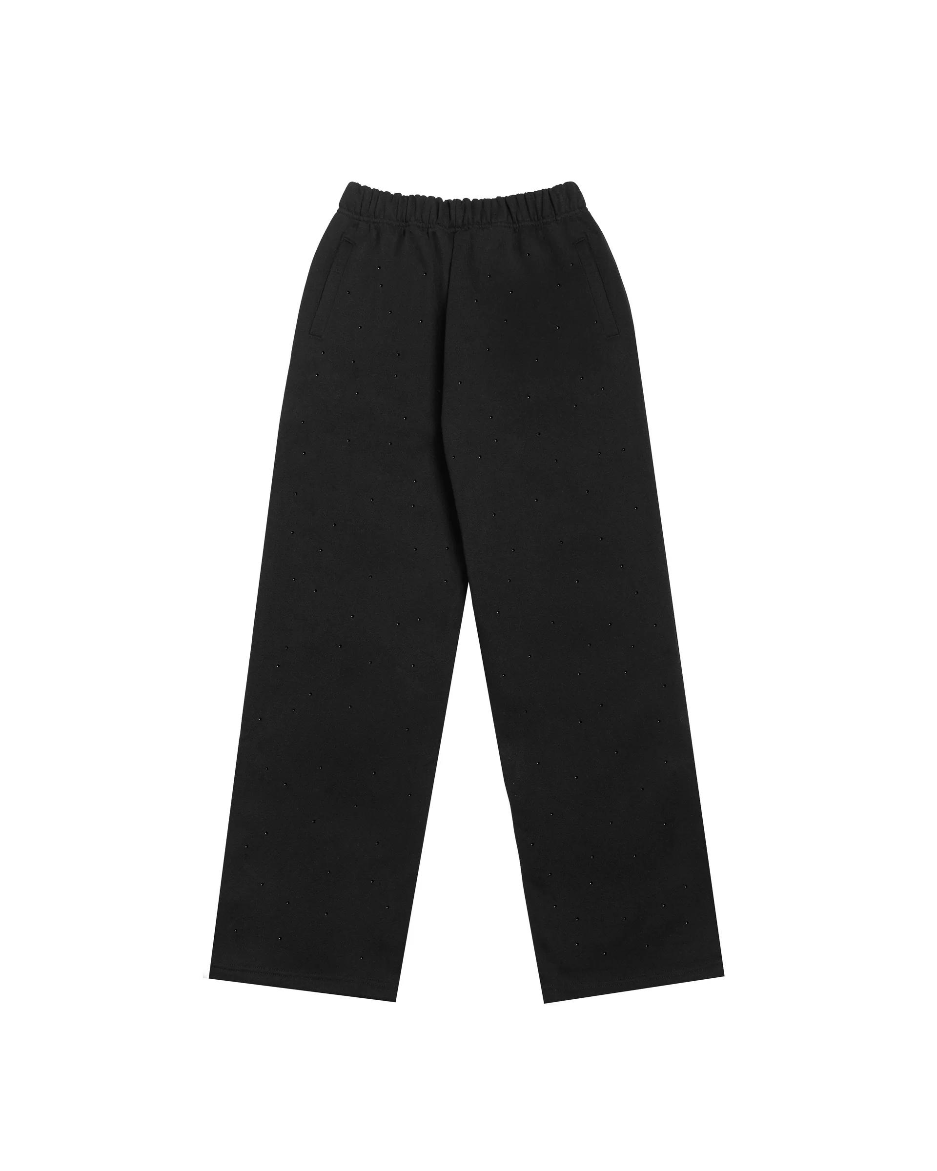 RHINESTONE SWEATS - BLACK
