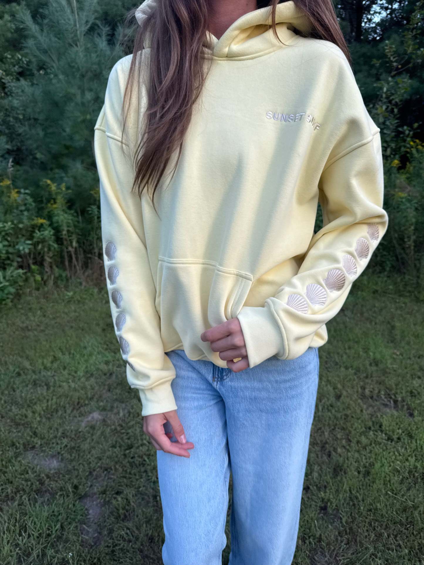 Coastal Bloom Hoodie