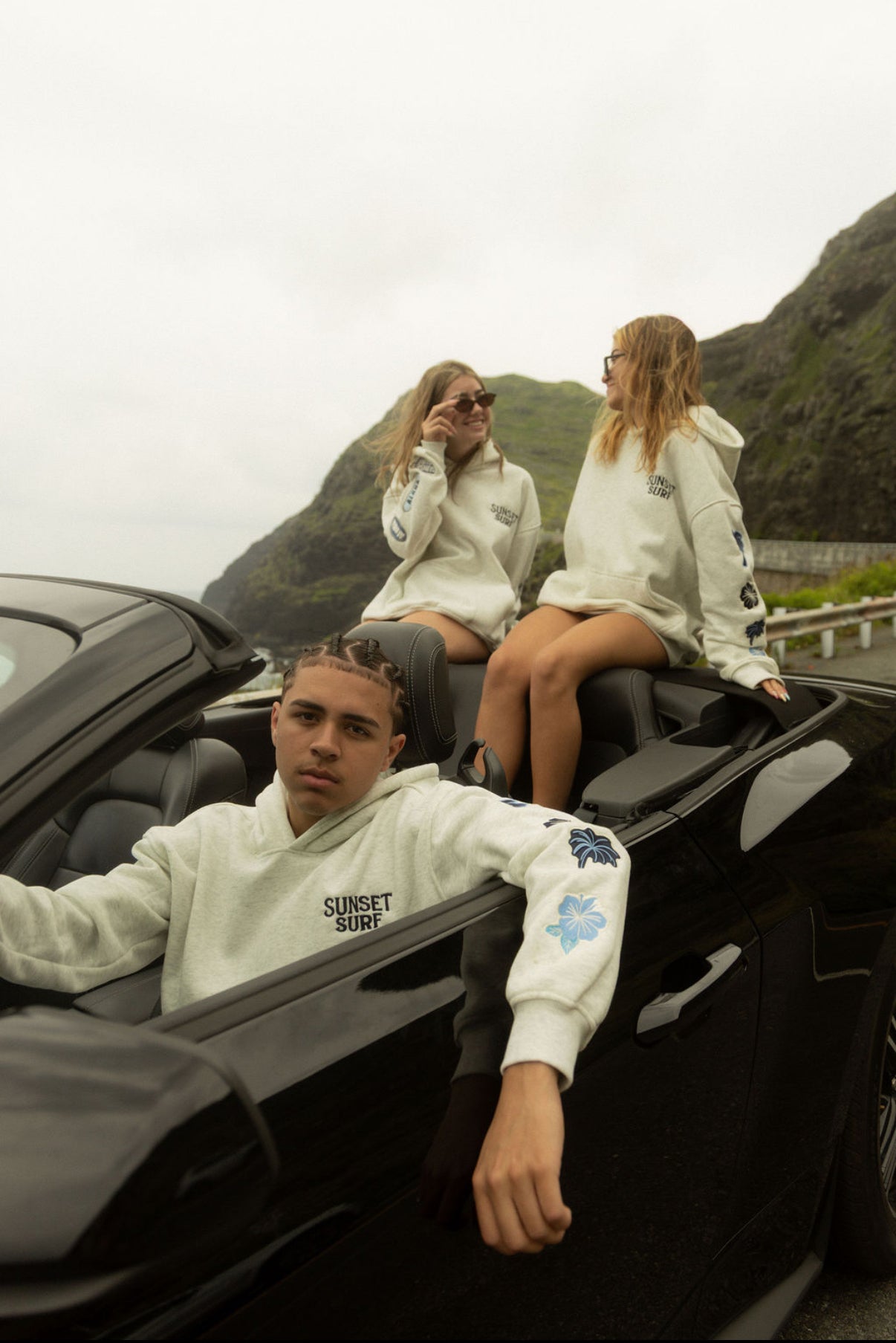 Catch The Wave Patchwork Hoodie