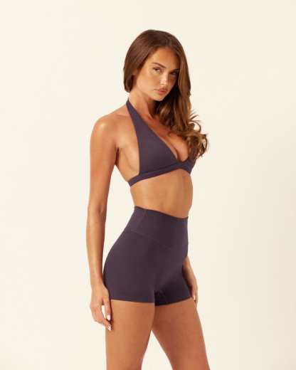 Serenity Celine Crop | Plum