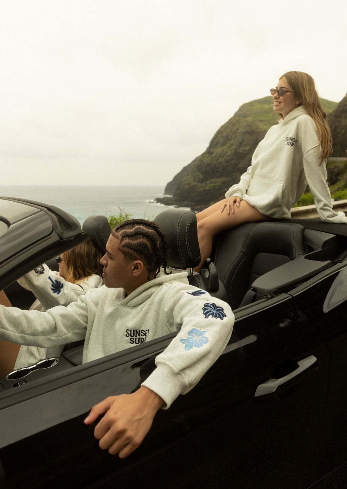 Catch The Wave Patchwork Hoodie