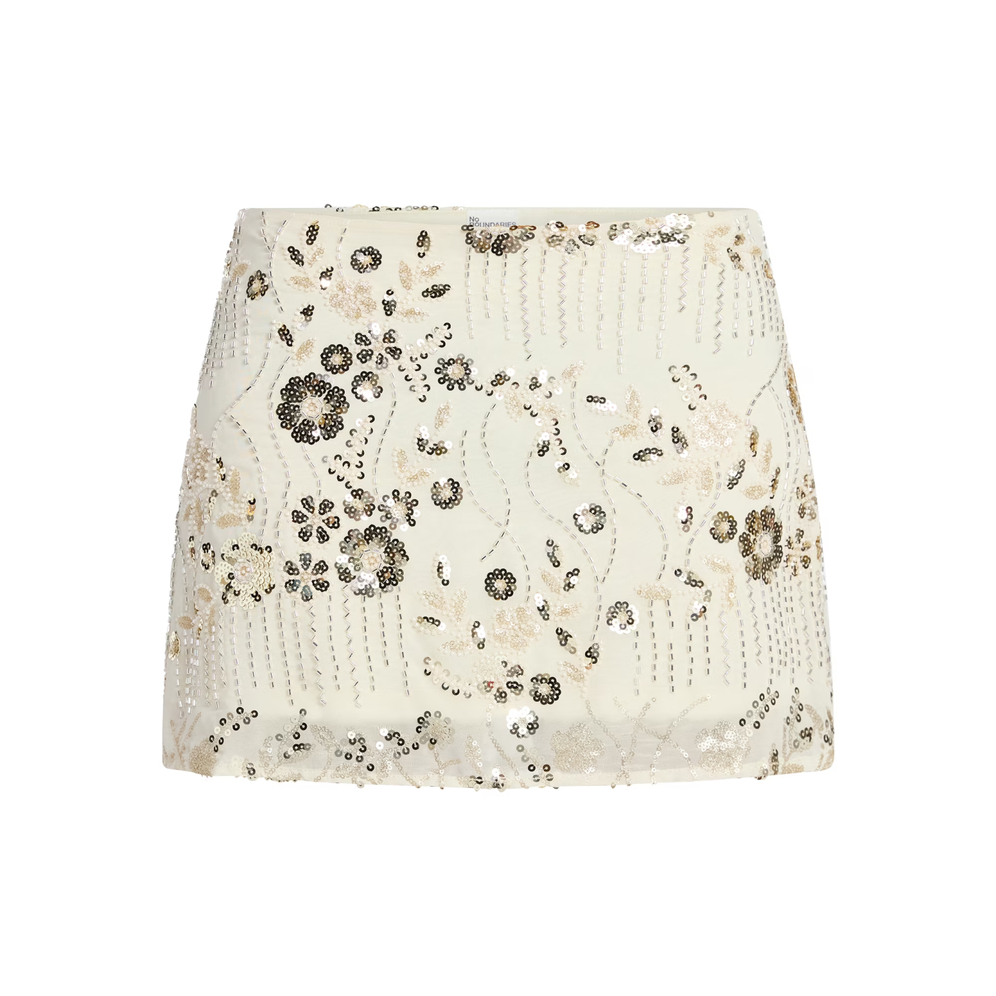 Sequined Mini Skirt