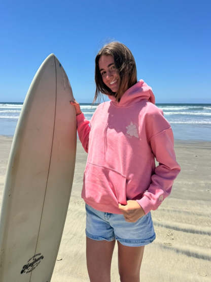 Hibiscus Wave Hoodie