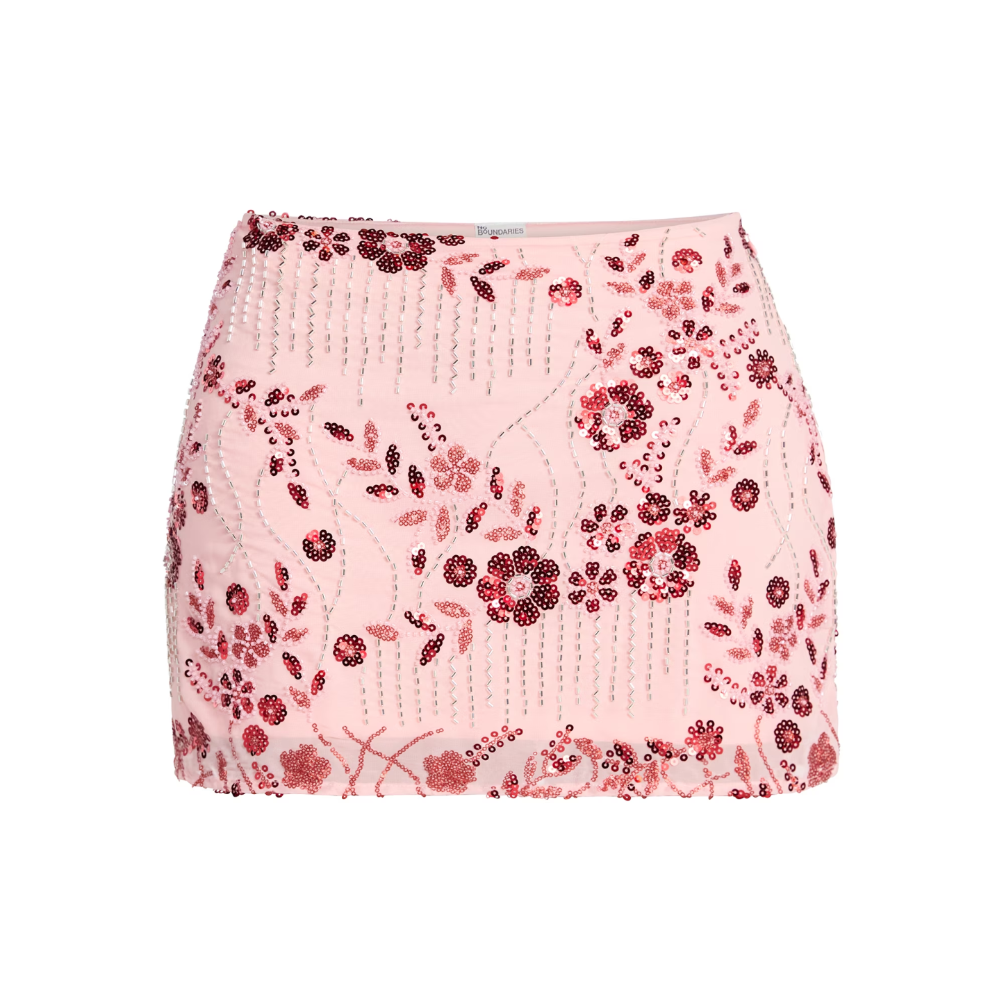 Sequined Mini Skirt