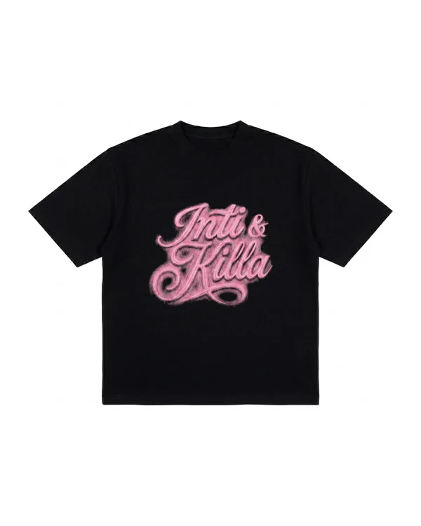 Intikilla Graffiti Pink T-Shirt