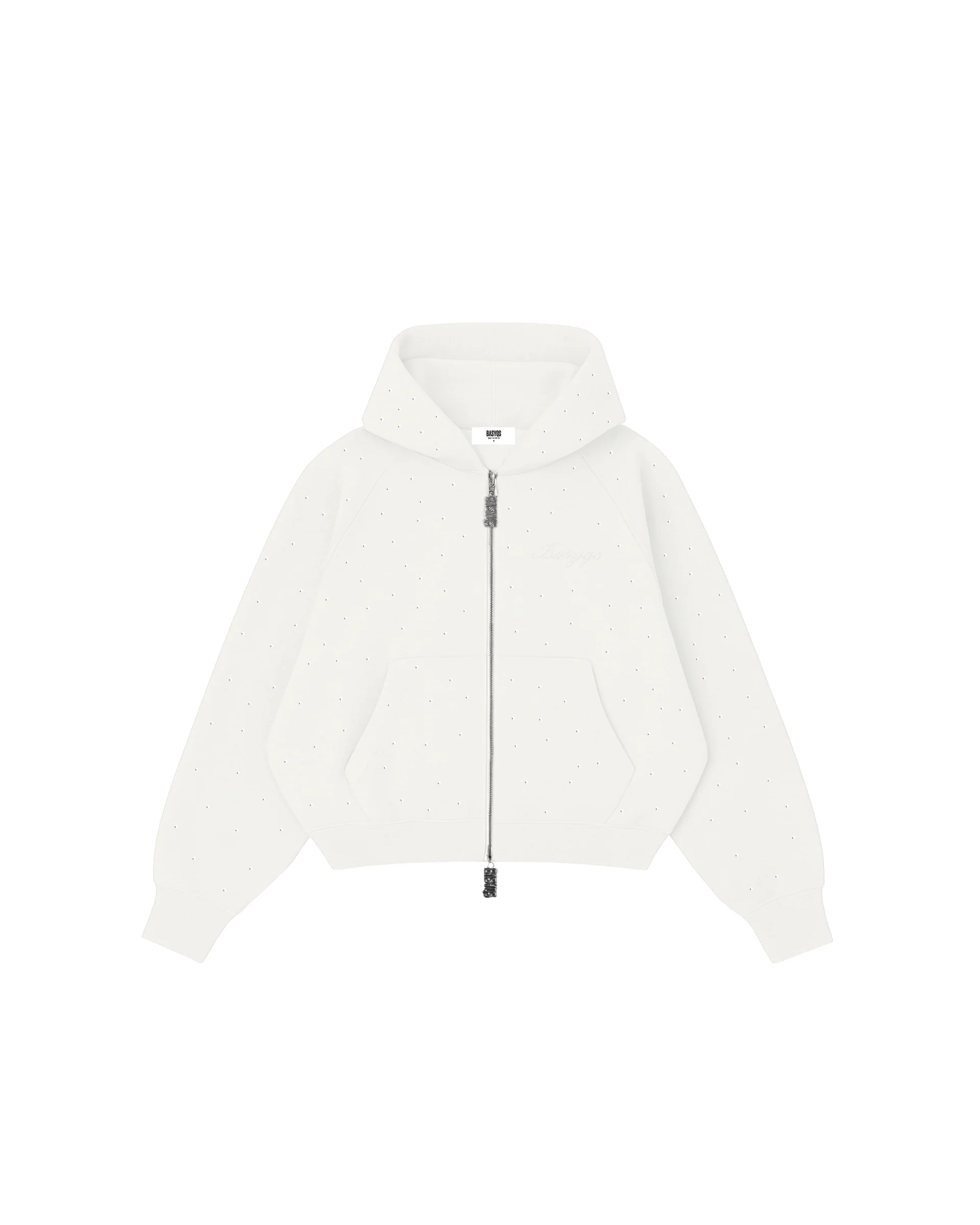RHINESTONE JACKET - OFF WHITE
