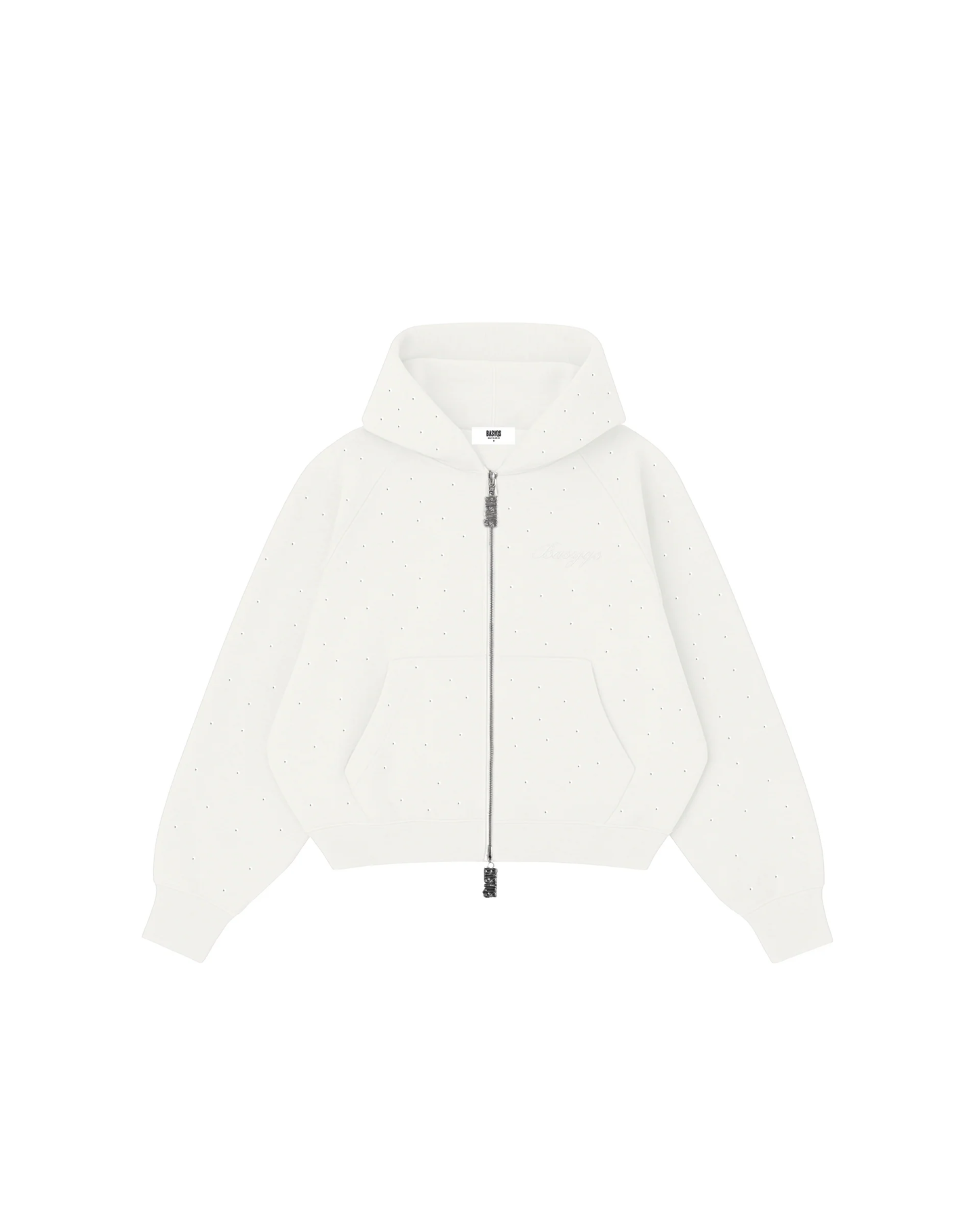 RHINESTONE JACKET - OFF WHITE