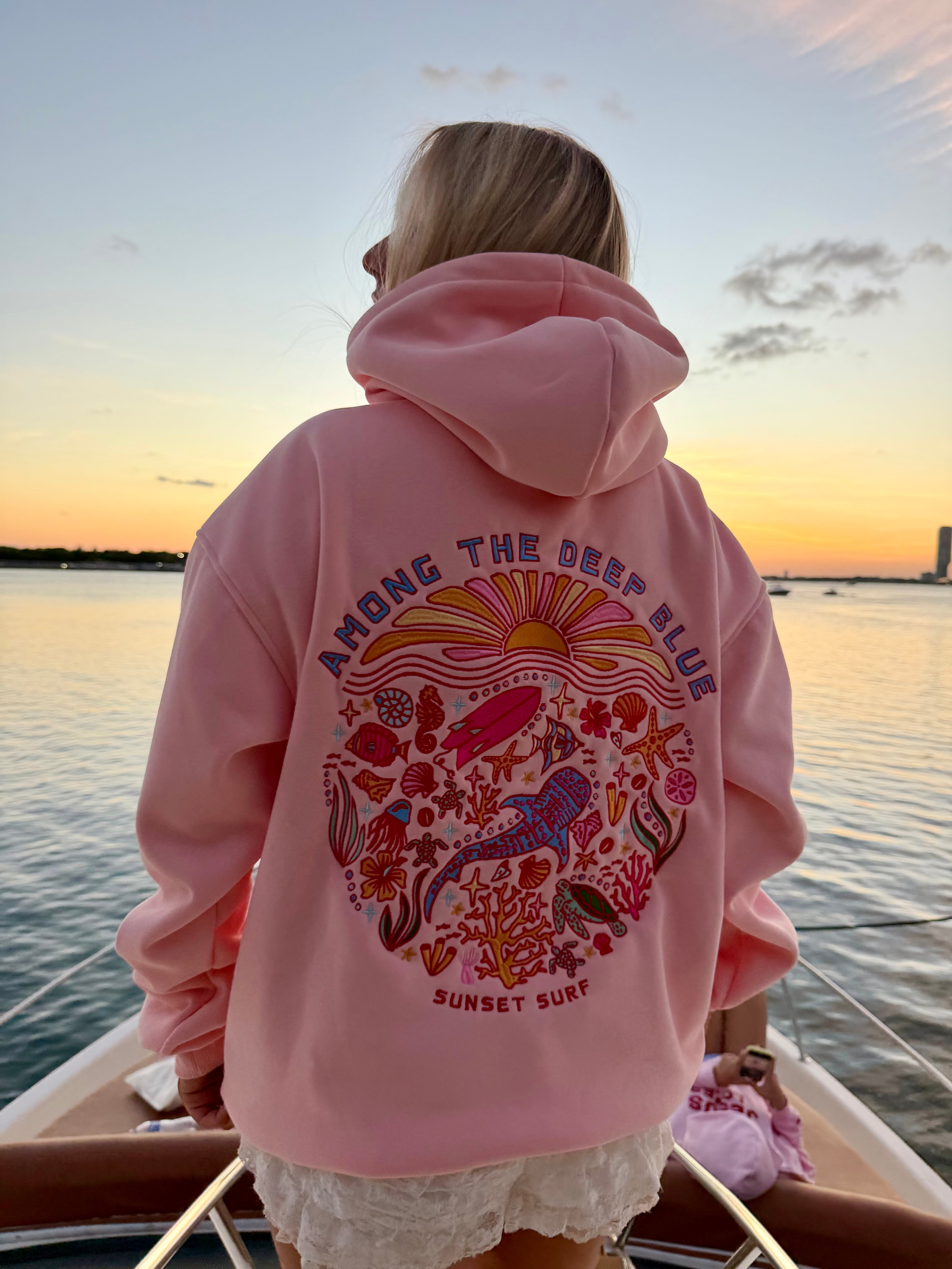 Whale Shark Tropics Hoodie