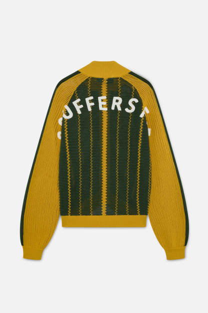 Beacon Yellow Knit Zipper