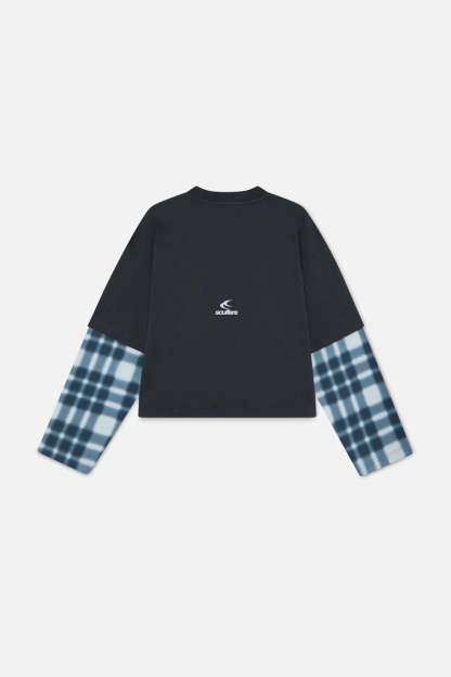 Blur Kurtis Navy Longsleeve