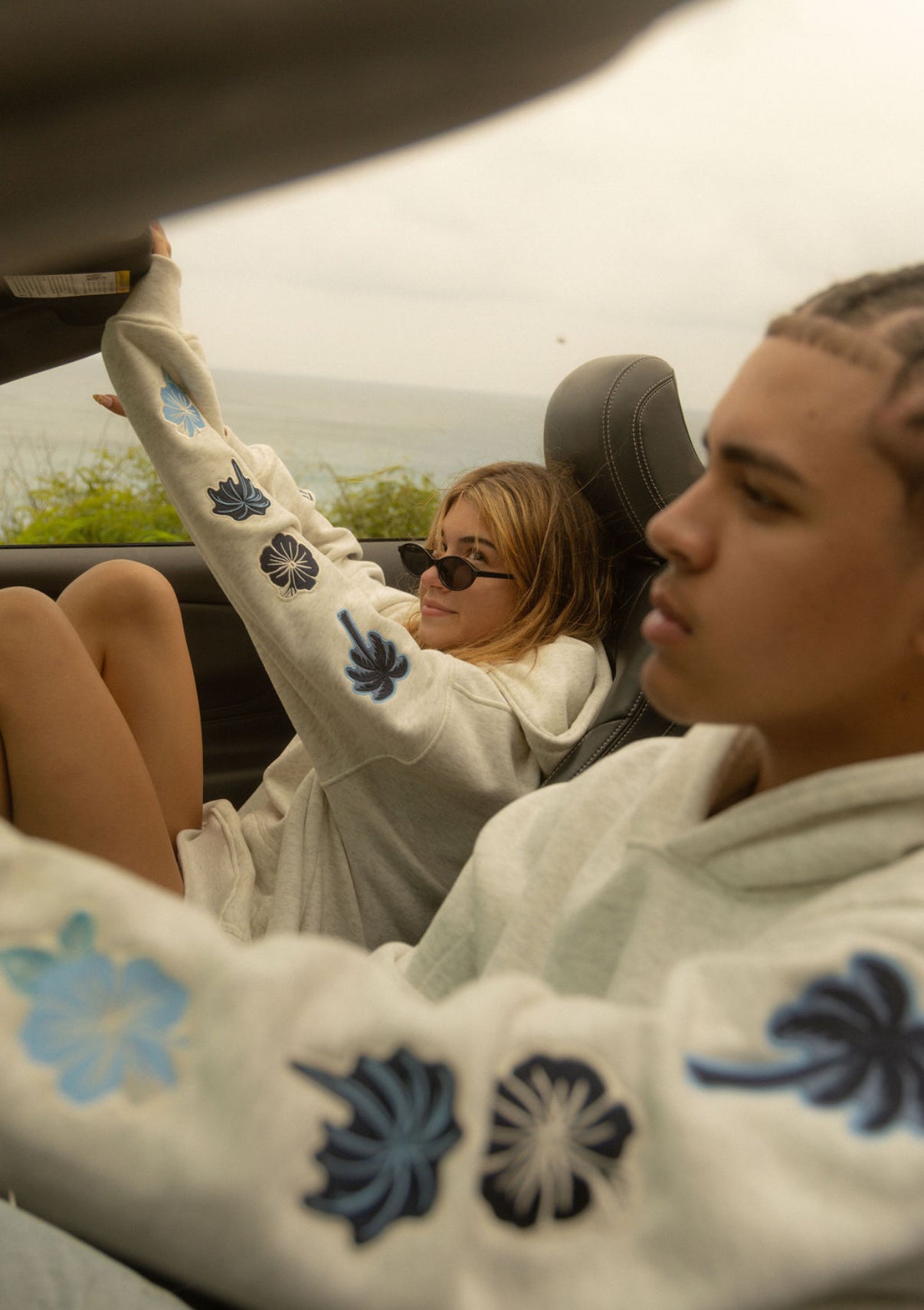 Catch The Wave Patchwork Hoodie