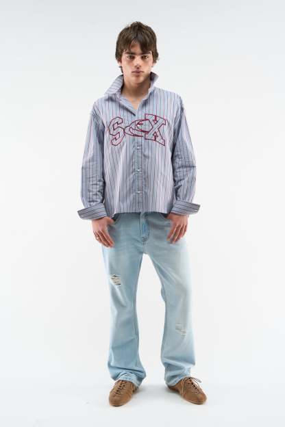 Sex Blue Shirt
