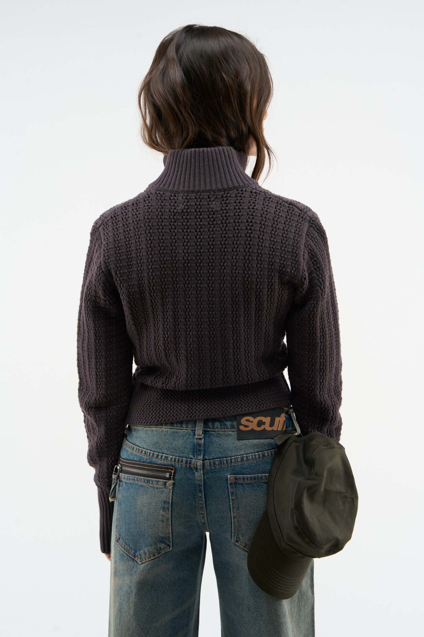 Stormy Brown Zipper