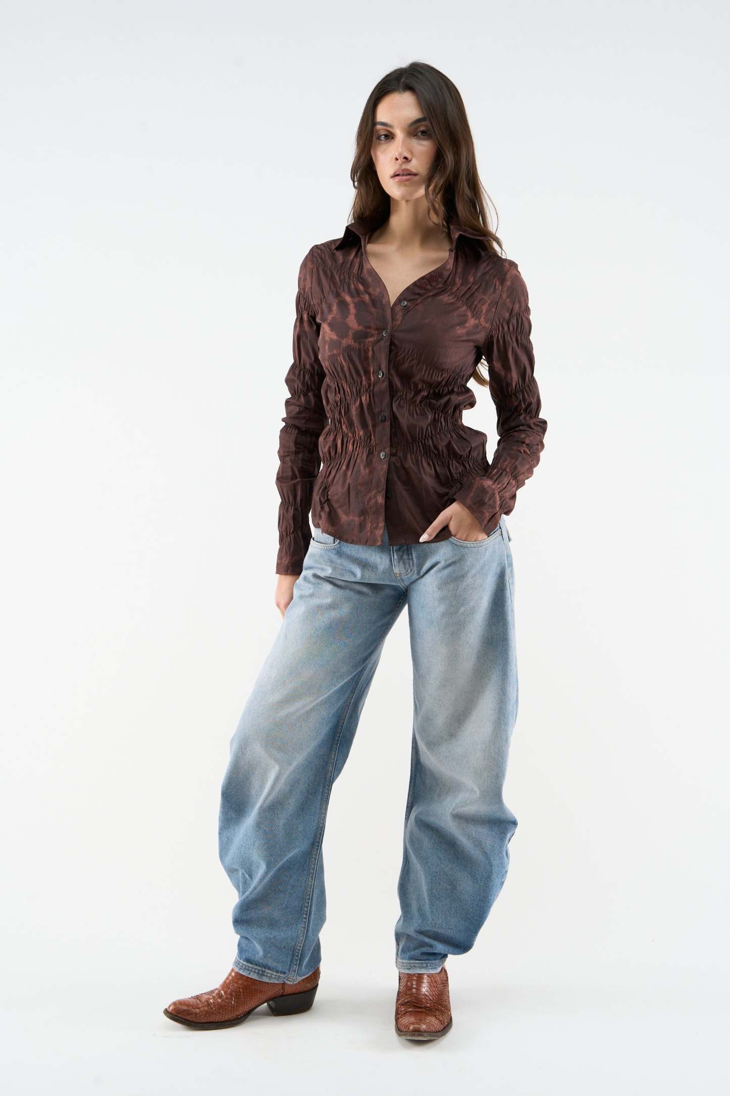 Anna Brown Shirt
