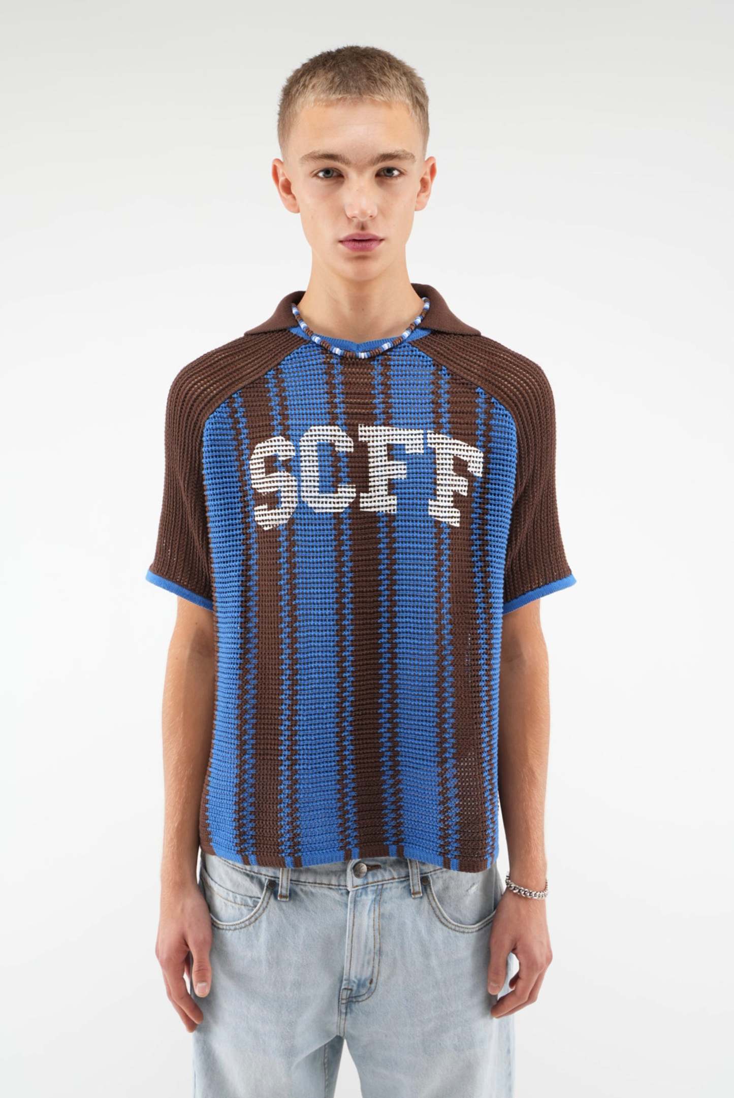 Beacon Brown Knit Jersey