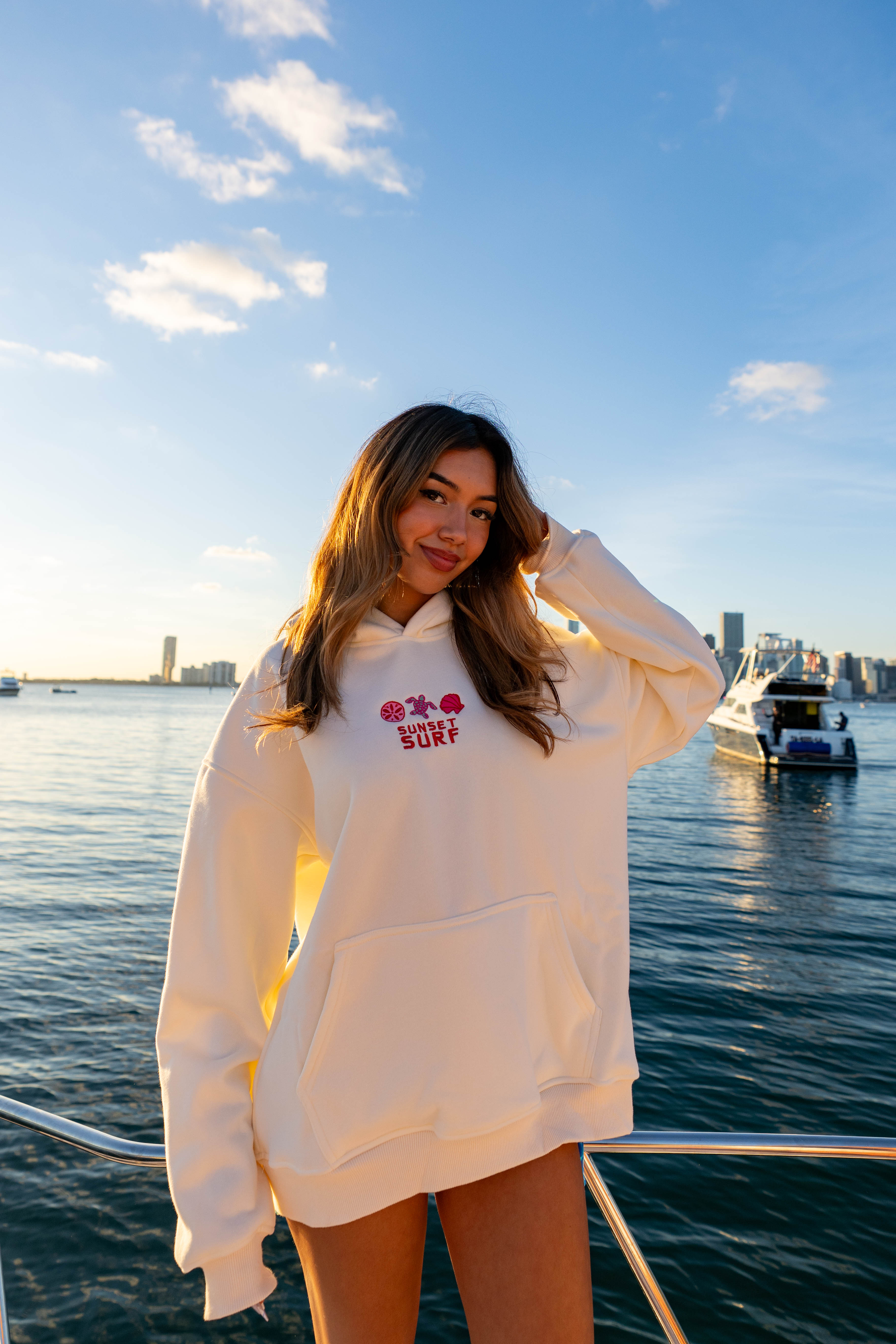 Whale Shark Tropics Hoodie