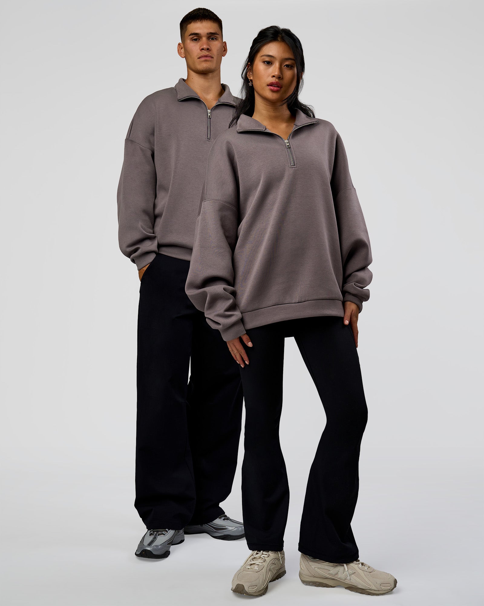 AfterDark ZeroCrease Quarter Zip - Duskstone