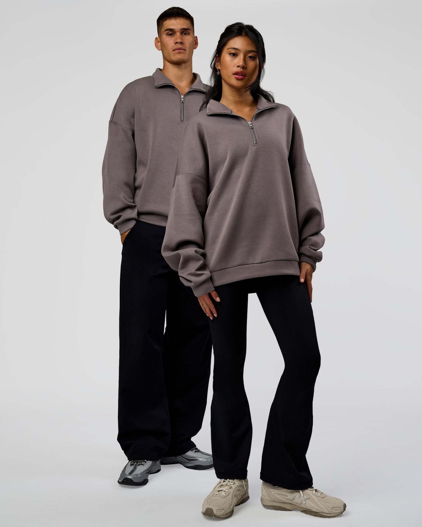 AfterDark ZeroCrease Quarter Zip - Duskstone