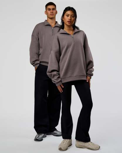 AfterDark ZeroCrease Quarter Zip - Duskstone