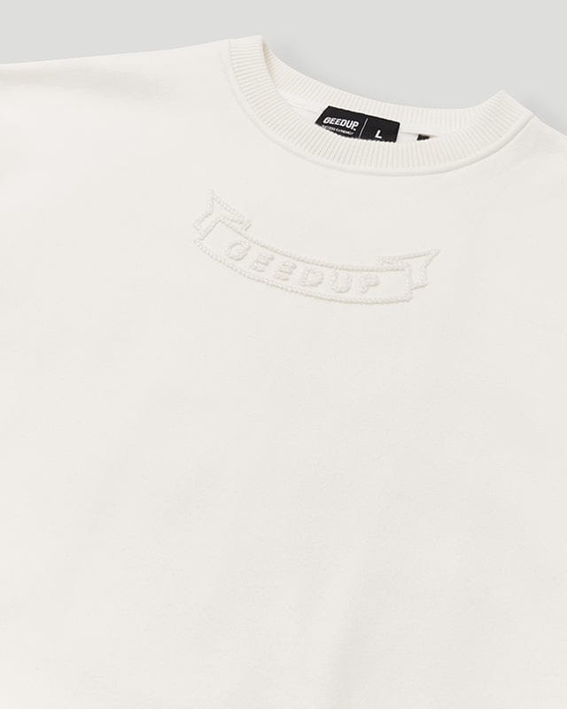 Geedup G/PFK Script Cream Crewneck