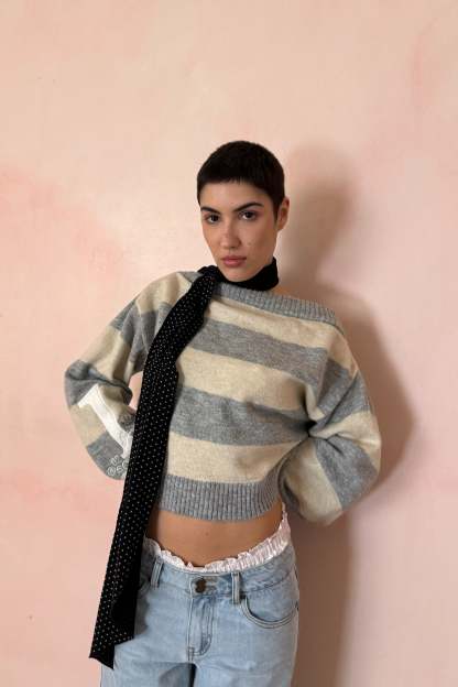 Martina Ecru Knit