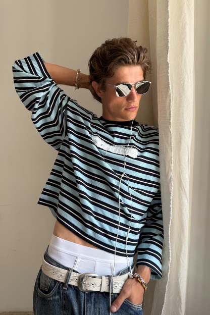Back Ibiza Blue Longsleeve