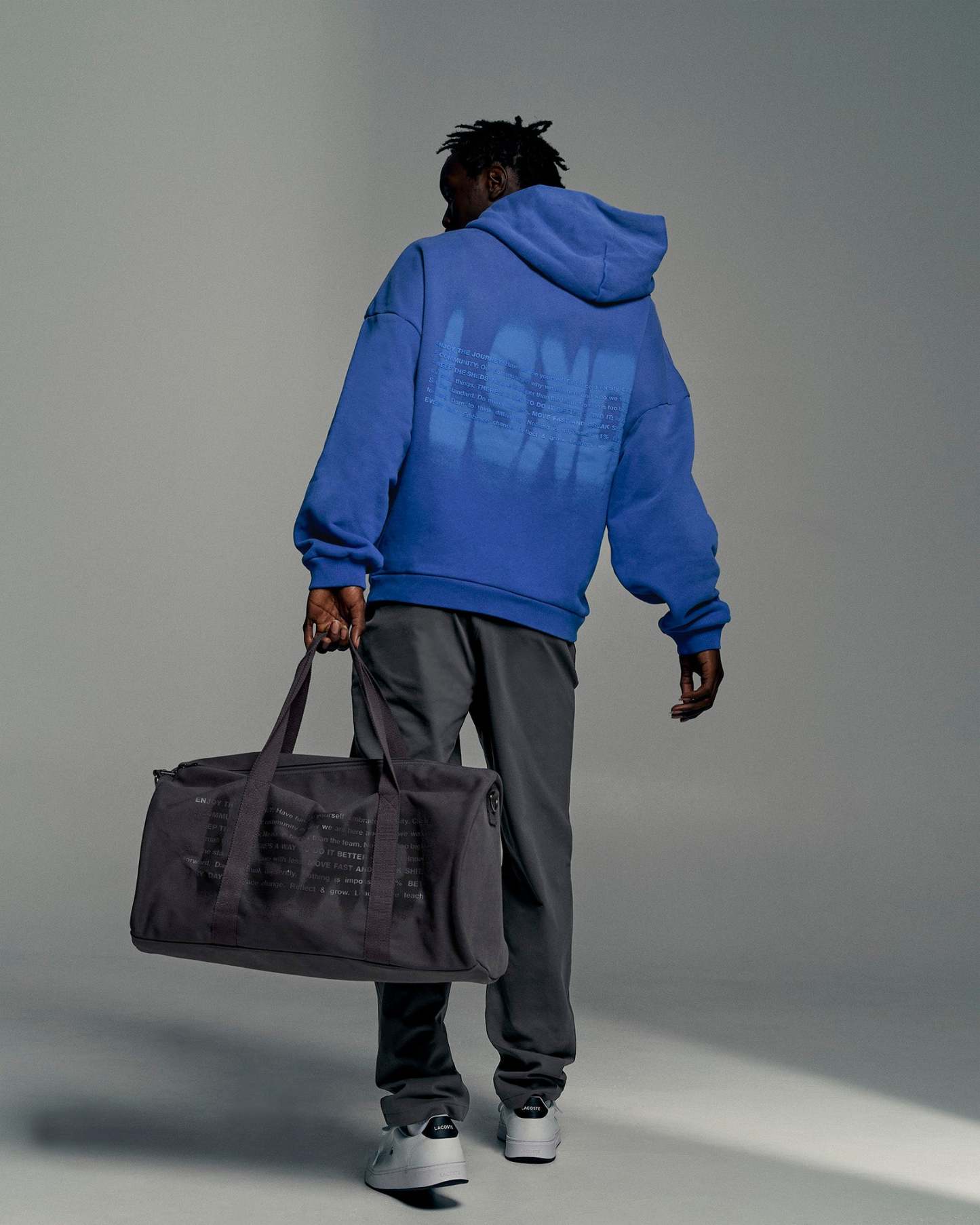 Memory In Motion Ultra Heavyweight Washed Hoodie - Electric Indigo Washed