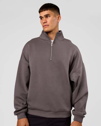 AfterDark ZeroCrease Quarter Zip - Duskstone