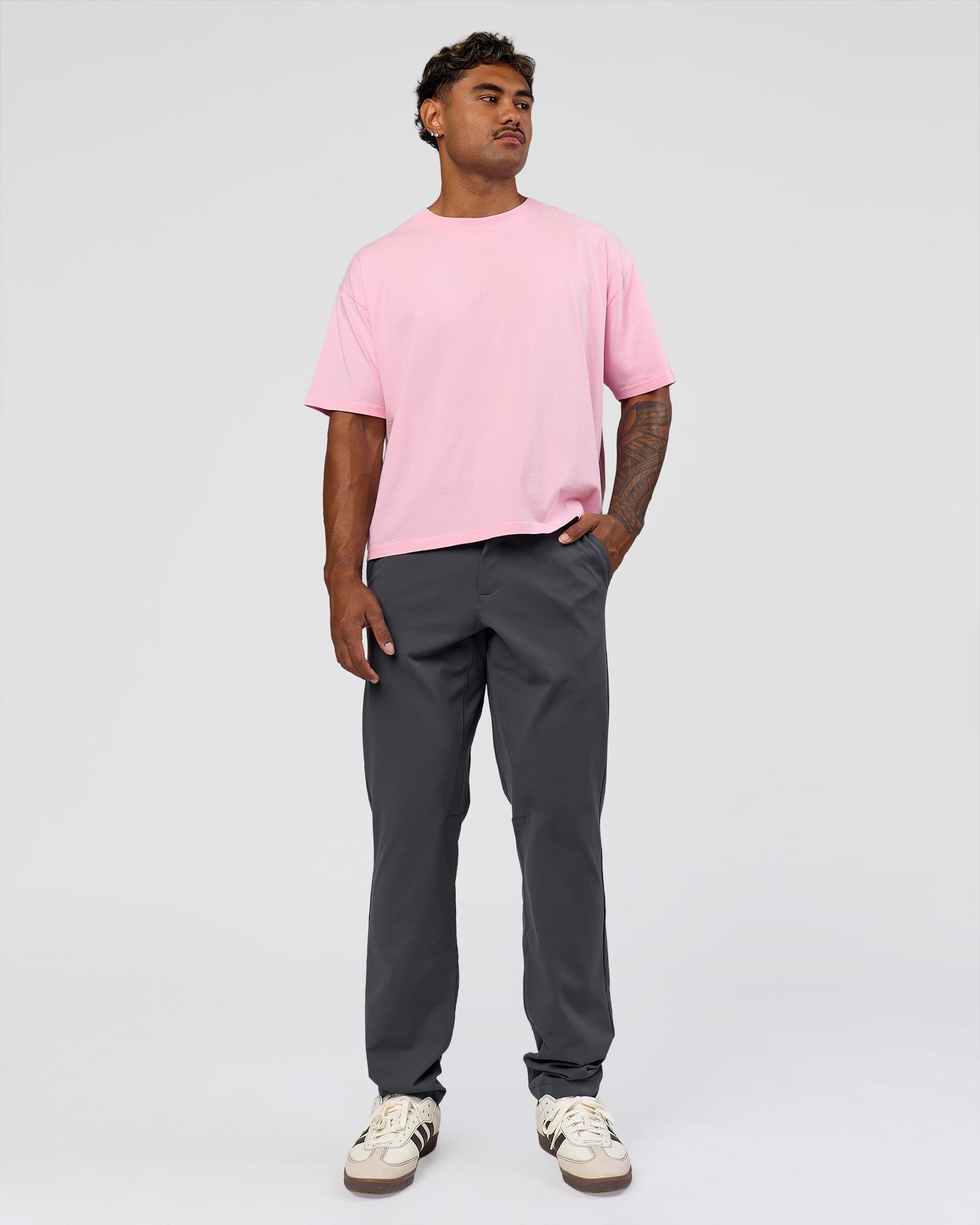 Memory In Motion Heavyweight Boxed Tee - Marshmallow Washed