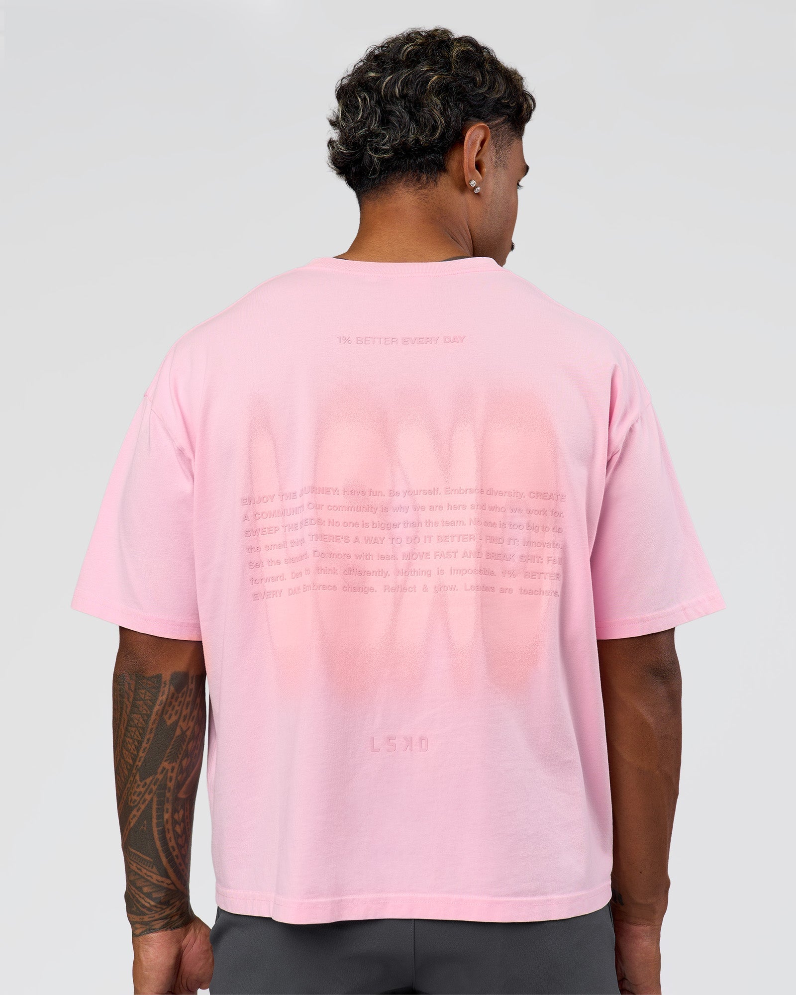 Memory In Motion Heavyweight Boxed Tee - Marshmallow Washed