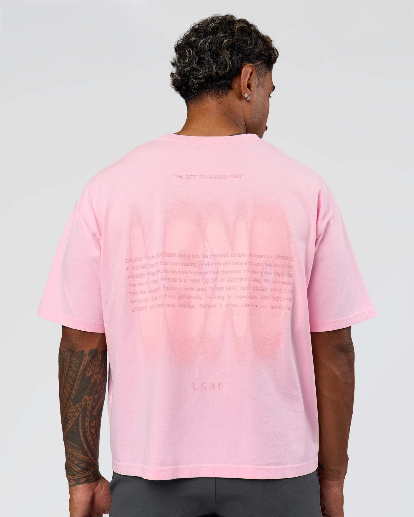 Memory In Motion Heavyweight Boxed Tee - Marshmallow Washed