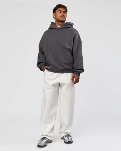 Memory In Motion Ultra Heavyweight Washed Hoodie - Dark Storm Washed