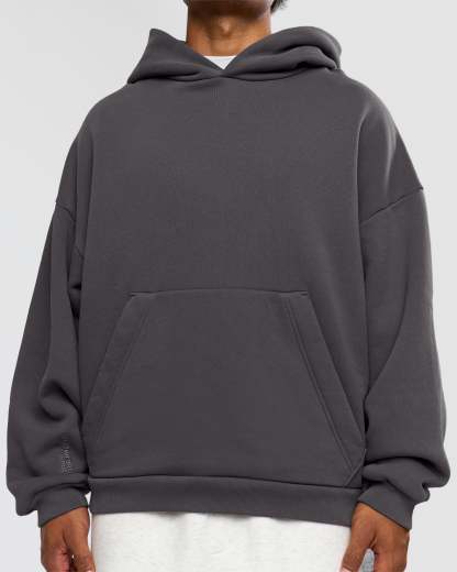 Memory In Motion Ultra Heavyweight Washed Hoodie - Dark Storm Washed
