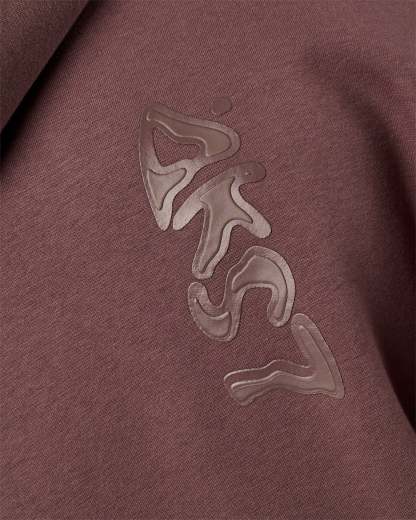 Static Grit Unisex Boxy Hoodie - Cocoa Powder-Hot Chocolate