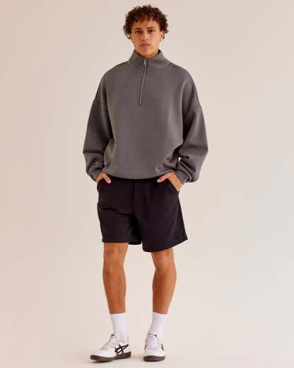 AfterDark ZeroCrease Quarter Zip - Duskstone