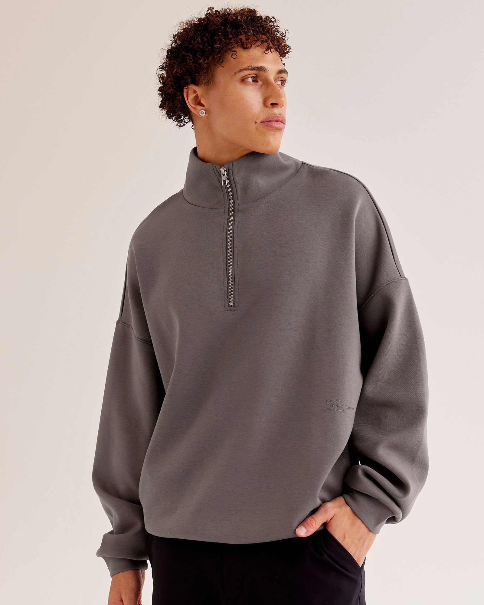 AfterDark ZeroCrease Quarter Zip - Duskstone