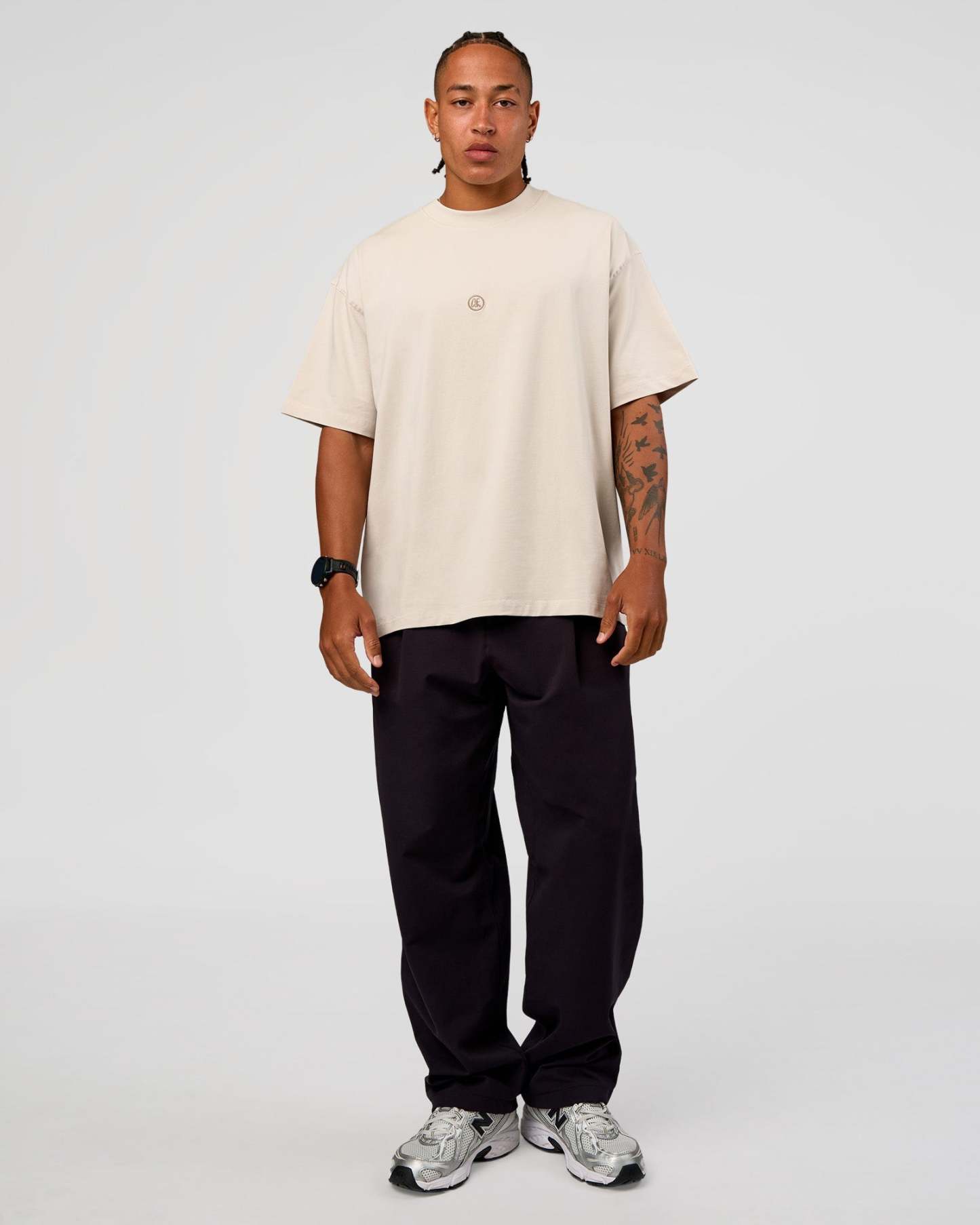 CF Unisex Oversized Heavyweight FLXCotton Tee - Clay-CF X LSKD Sport