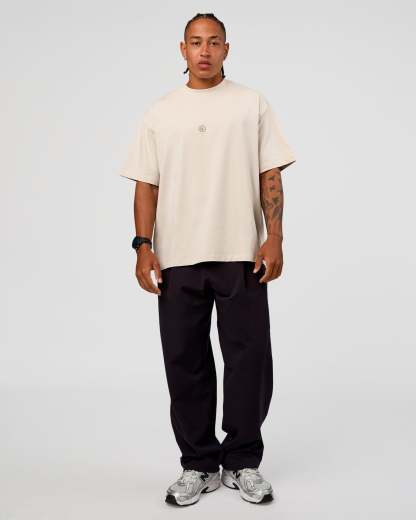 CF Unisex Oversized Heavyweight FLXCotton Tee - Clay-CF X LSKD Sport