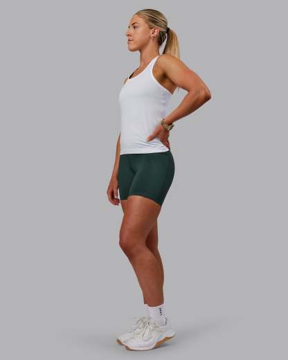 AeroFLX+ Seamless Tank - White/White