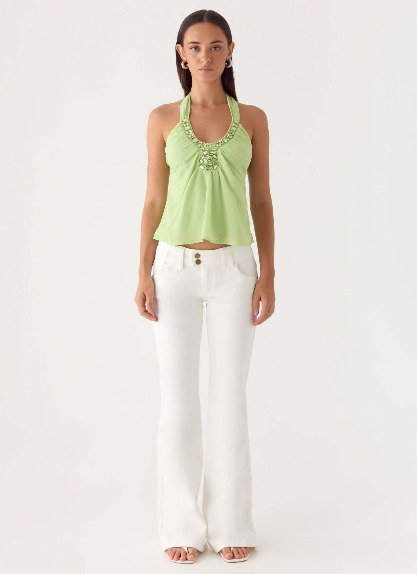 Never Stop Me Embellished Top