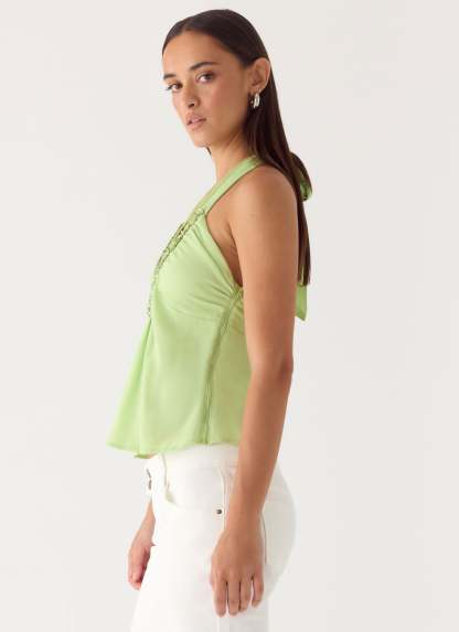 Never Stop Me Embellished Top