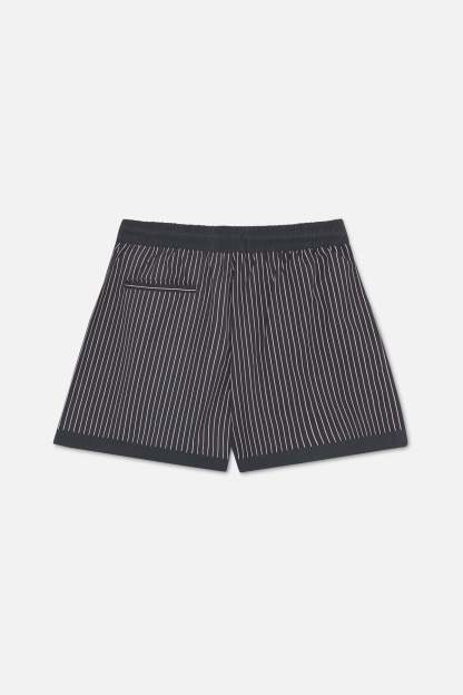 Pinstripe Black Swimpants