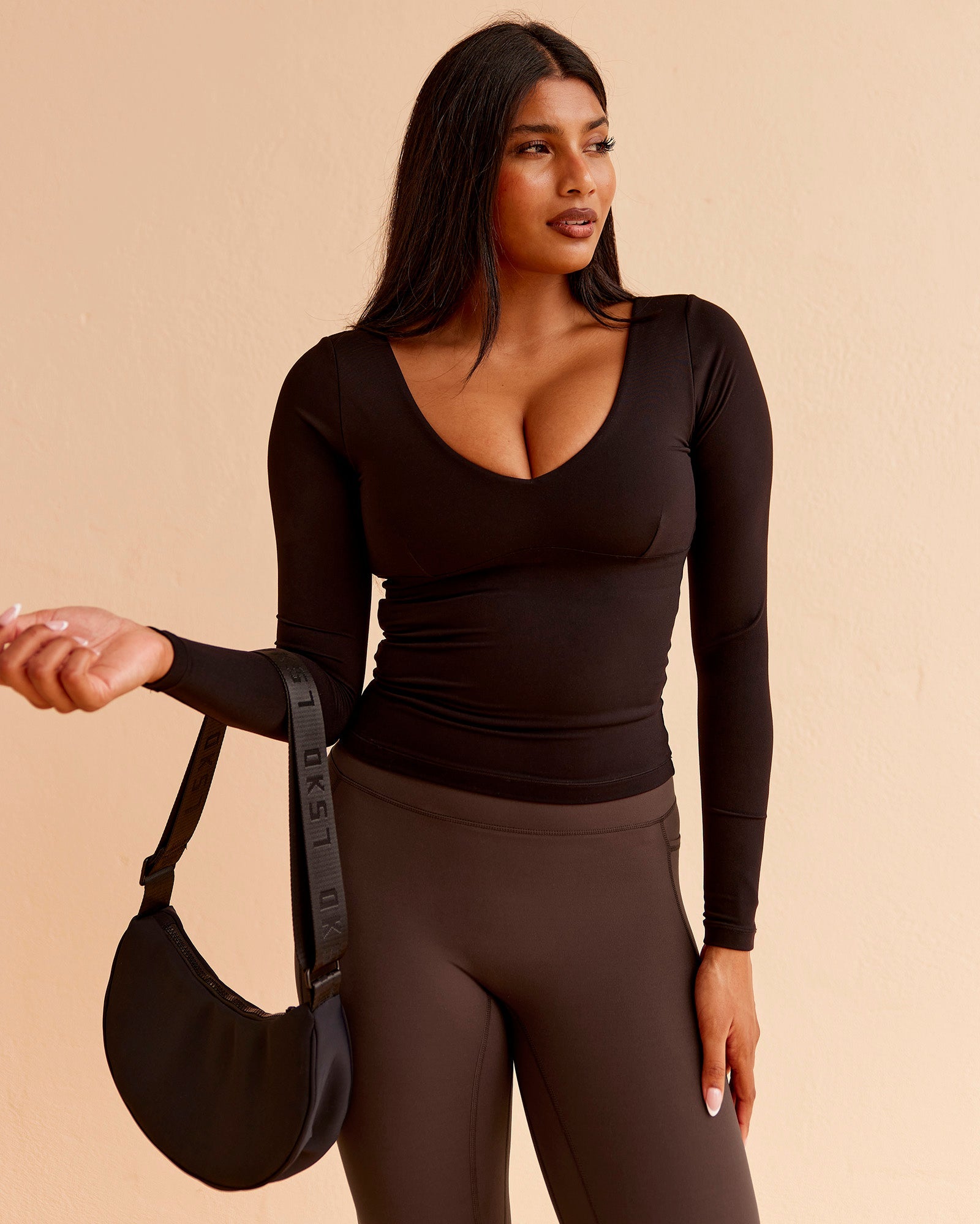 Vitality Long Sleeve Top - Black