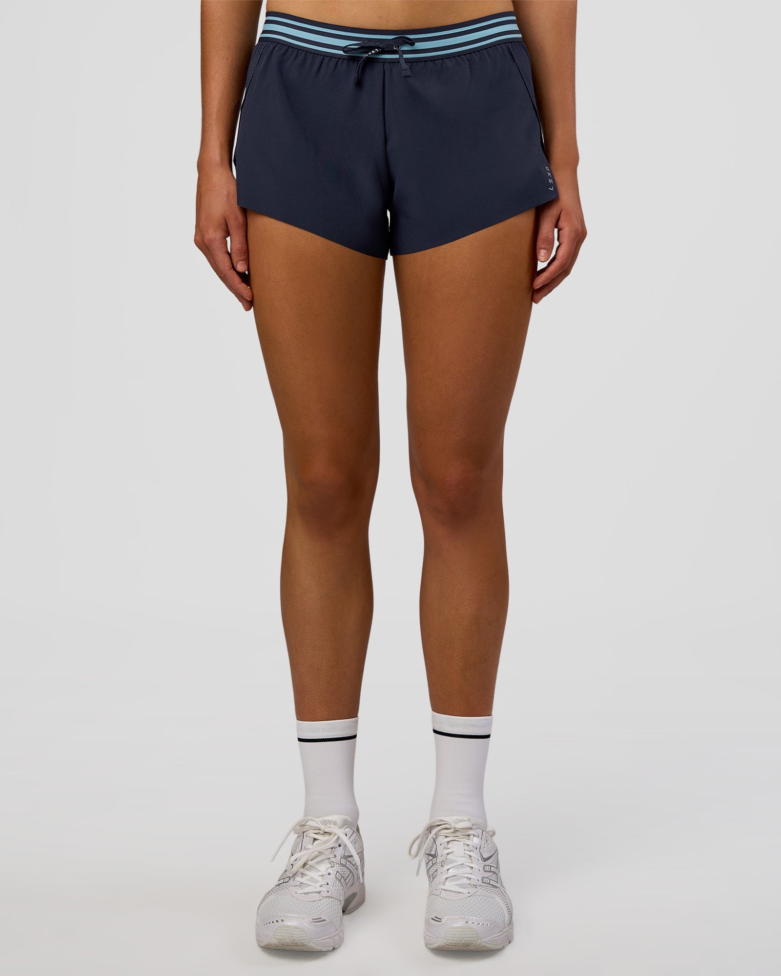 Accelerate 3" Mid-Rise Running Short - Future Navy-Baltic Sea