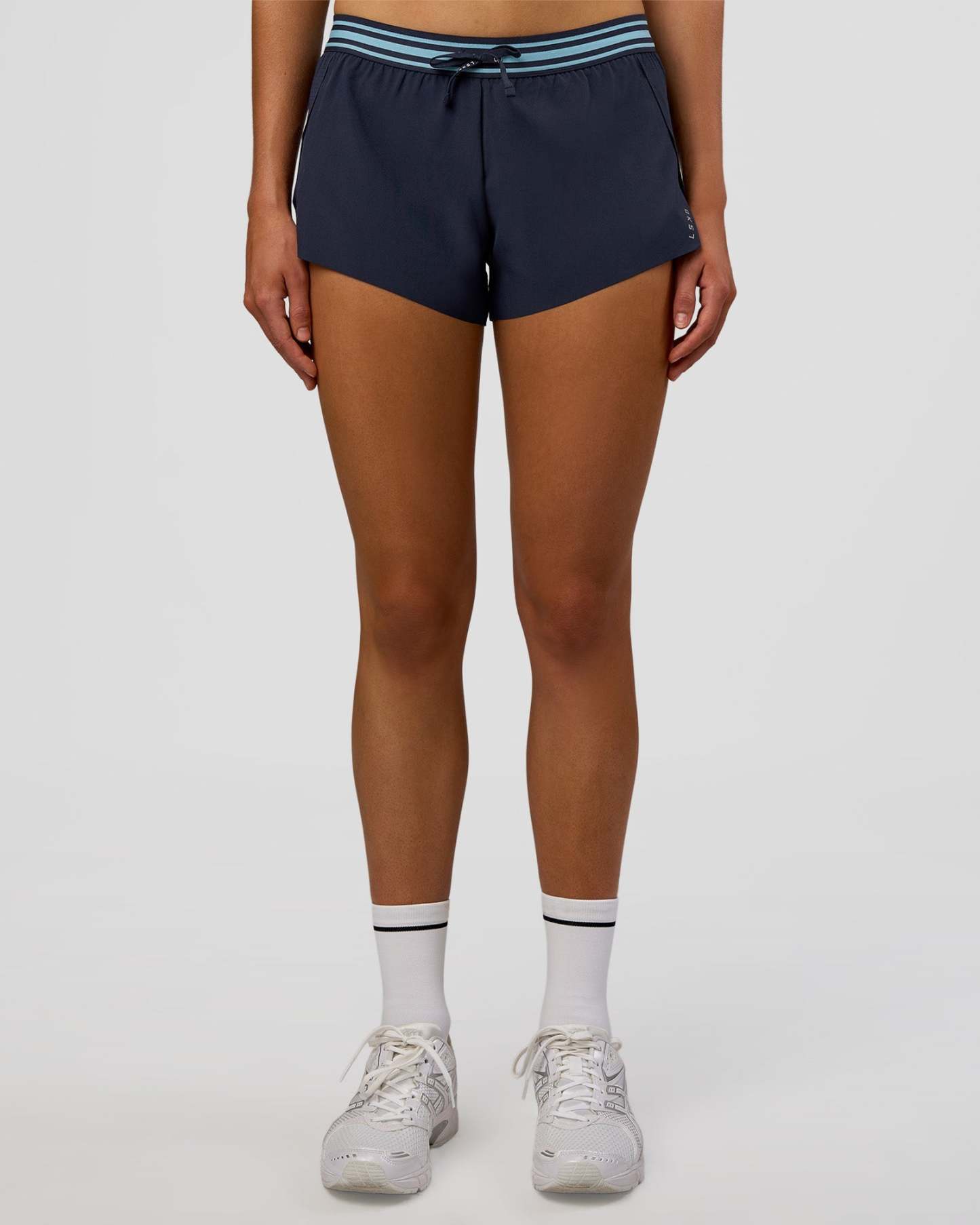 Accelerate 3" Mid-Rise Running Short - Future Navy-Baltic Sea