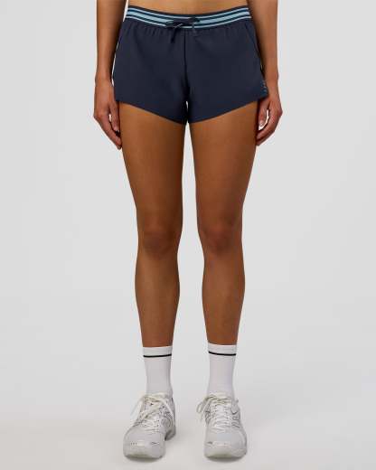 Accelerate 3" Mid-Rise Running Short - Future Navy-Baltic Sea