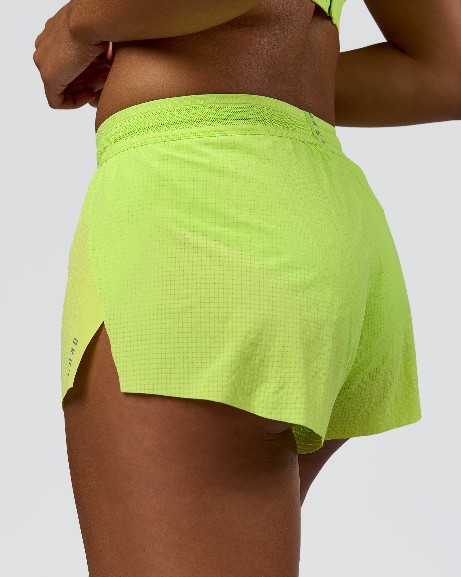 Accelerate 3" Mid-Rise Running Short - Hyper Green