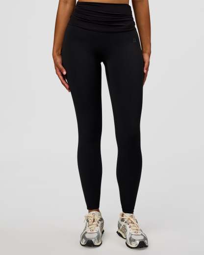 CF Fold Over High-Rise Full Length Legging - Black
